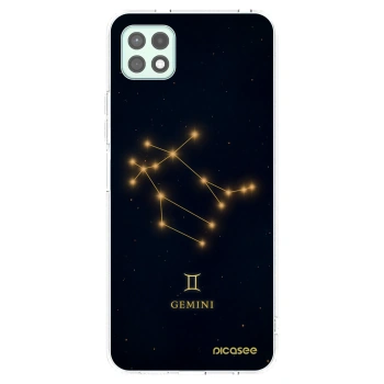 Picasee Samsung Galaxy A22 A226B 5G Hülle - Transparentes Silikon - GEMINI