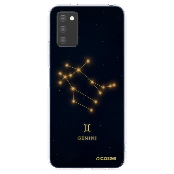 Picasee Samsung Galaxy A02s A025G Hülle - Transparentes Silikon - GEMINI