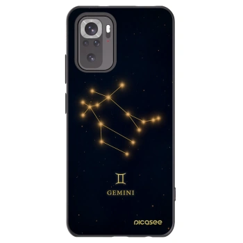 Picasee Xiaomi Redmi Note 11S 4G Hülle - Schwarzes Silikon - GEMINI