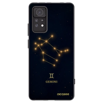 Picasee Xiaomi Redmi Note 11 Pro 5G Hülle - Schwarzes Silikon - GEMINI