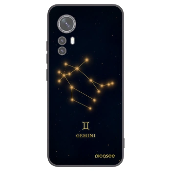 Picasee Xiaomi 12 Hülle - Schwarzes Silikon - GEMINI