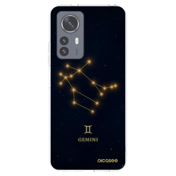 Picasee Xiaomi 12 Pro Hülle - Transparentes Silikon - GEMINI