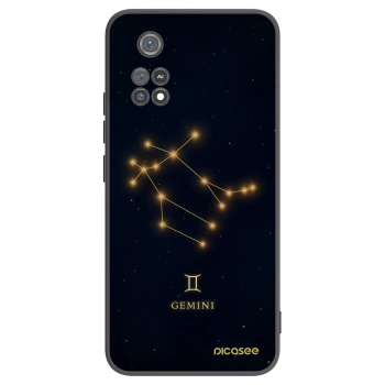 Picasee Xiaomi Poco M4 Pro Hülle - Schwarzes Silikon - GEMINI