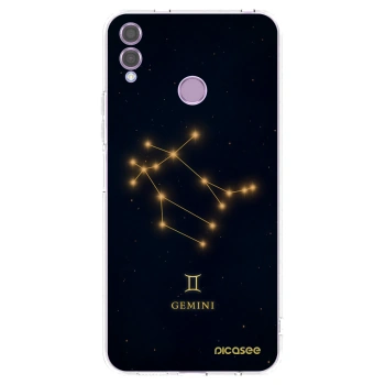 Picasee Honor 8X Hülle - Transparentes Silikon - GEMINI