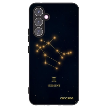 Picasee Samsung Galaxy A54 5G A546B Hülle - Schwarzes Silikon - GEMINI