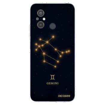 Picasee Xiaomi Redmi 12C Hülle - Transparentes Silikon - GEMINI