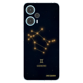 Picasee Xiaomi Poco F5 Hülle - Transparentes Silikon - GEMINI