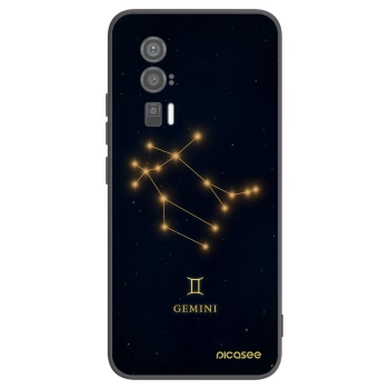 Picasee Xiaomi Poco F5 Pro 5G Hülle - Schwarzes Silikon - GEMINI