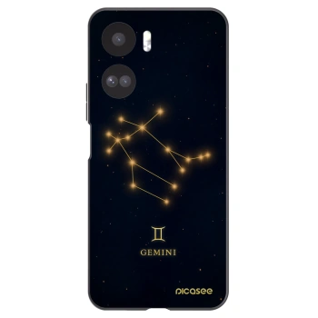 Picasee Honor 90 Lite 5G Hülle - Schwarzes Silikon - GEMINI