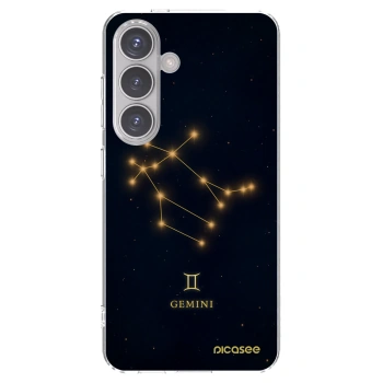 Picasee Samsung Galaxy S24 S921B 5G Hülle - Transparentes Silikon - GEMINI