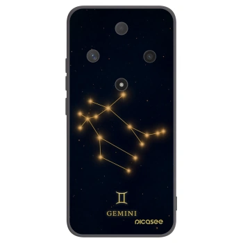 Picasee Honor Magic6 Lite 5G Hülle - Schwarzes Silikon - GEMINI