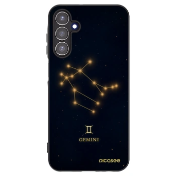 Picasee Samsung Galaxy A15 A155F 4G Hülle - Schwarzes Silikon - GEMINI