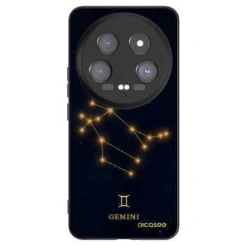 Picasee Xiaomi 14 Ultra Hülle - Schwarzes Silikon - GEMINI