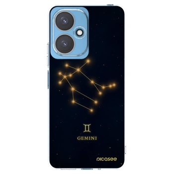 Picasee Xiaomi Redmi 13C 5G Hülle - Transparentes Silikon - GEMINI