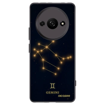 Picasee Xiaomi Redmi A3 Hülle - Schwarzes Silikon - GEMINI