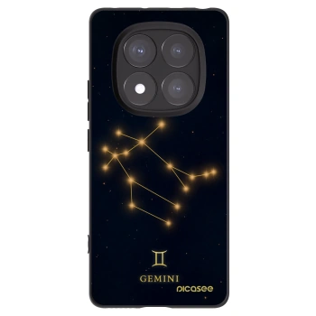 Picasee Xiaomi Redmi Note 14 Pro+ 5G Hülle - Schwarzes Silikon - GEMINI