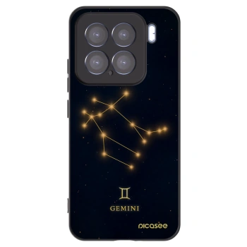 Picasee Xiaomi 15 Hülle - Schwarzes Silikon - GEMINI