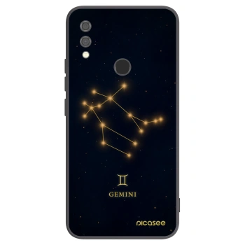 Picasee Xiaomi Redmi Note 7 Hülle - Schwarzes Silikon - GEMINI