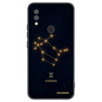 Picasee Xiaomi Redmi 7 Hülle - Schwarzes Silikon - GEMINI
