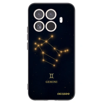 Picasee Xiaomi 15T Pro Hülle - Schwarzes Silikon - GEMINI