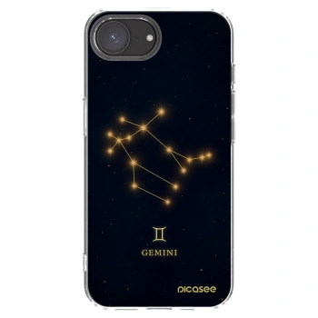 Picasee Apple iPhone 17e Hülle - Transparentes Silikon - GEMINI