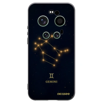 Picasee Xiaomi 17 Ultra Hülle - Schwarzes Silikon - GEMINI