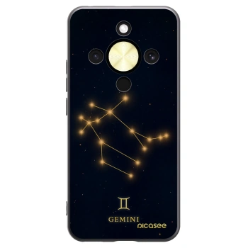 Picasee Honor Magic8 Lite 5G Hülle - Schwarzes Silikon - GEMINI