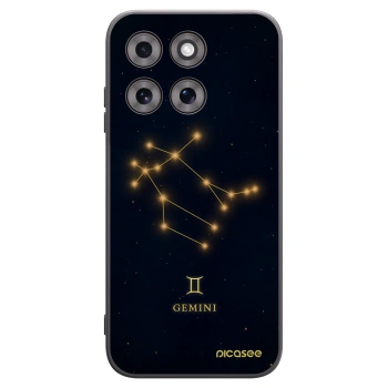 Picasee Motorola Moto G77 Hülle - Schwarzes Silikon - GEMINI