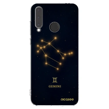 Picasee Honor 20 Lite Hülle - Transparentes Silikon - GEMINI