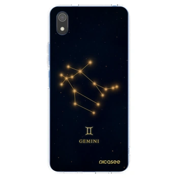 Picasee Xiaomi Redmi 7A Hülle - Transparentes Silikon - GEMINI