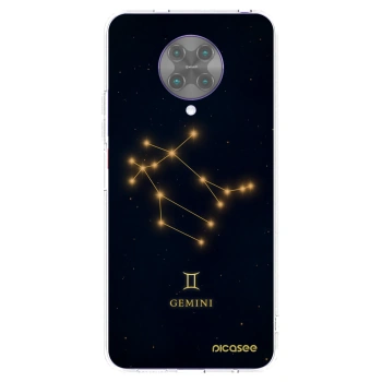Picasee Xiaomi Poco F2 Pro Hülle - Transparentes Silikon - GEMINI
