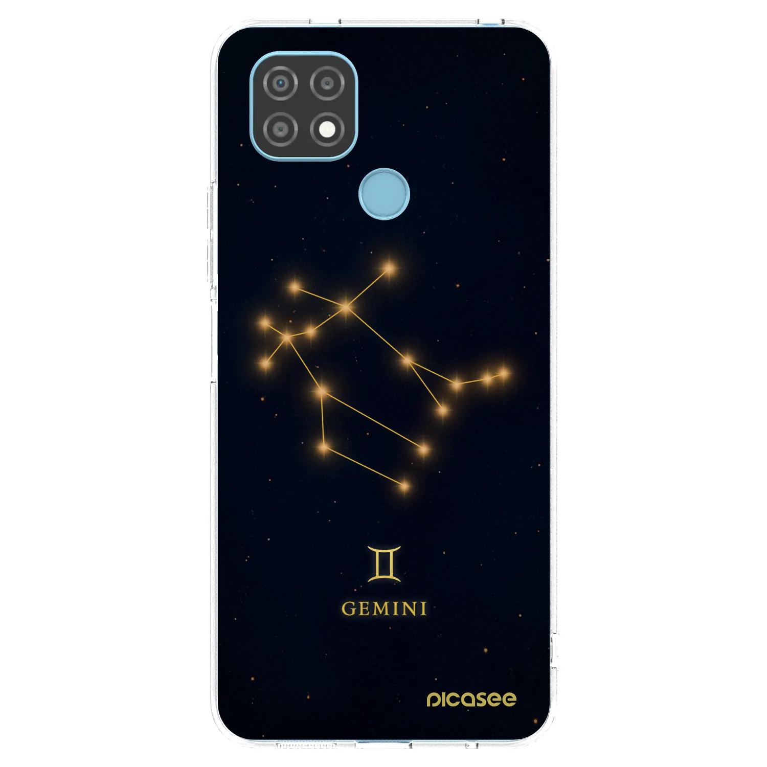 Picasee Realme C21 Hülle - Transparentes Silikon - GEMINI