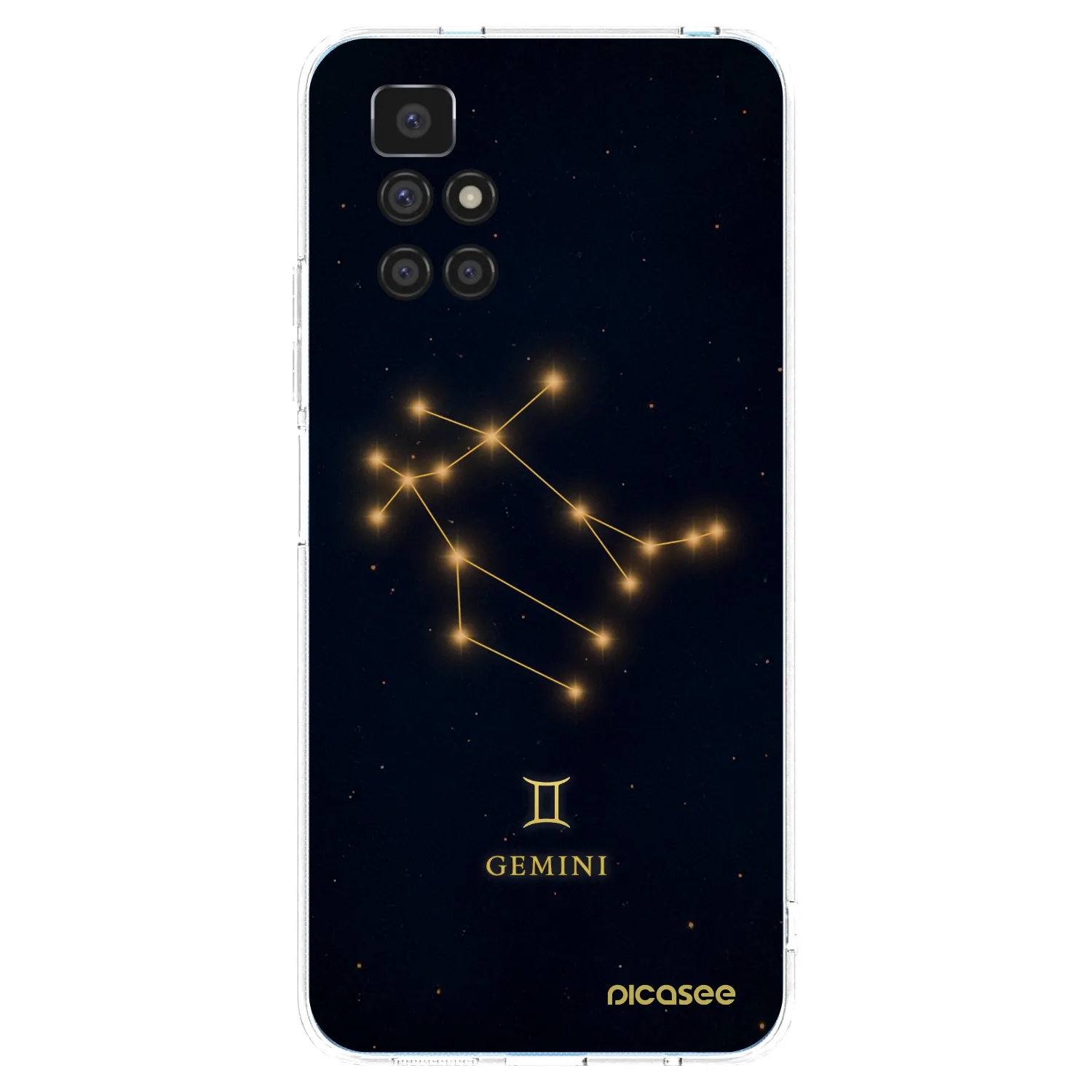 Picasee Xiaomi Redmi 10 Hülle - Transparentes Silikon - GEMINI