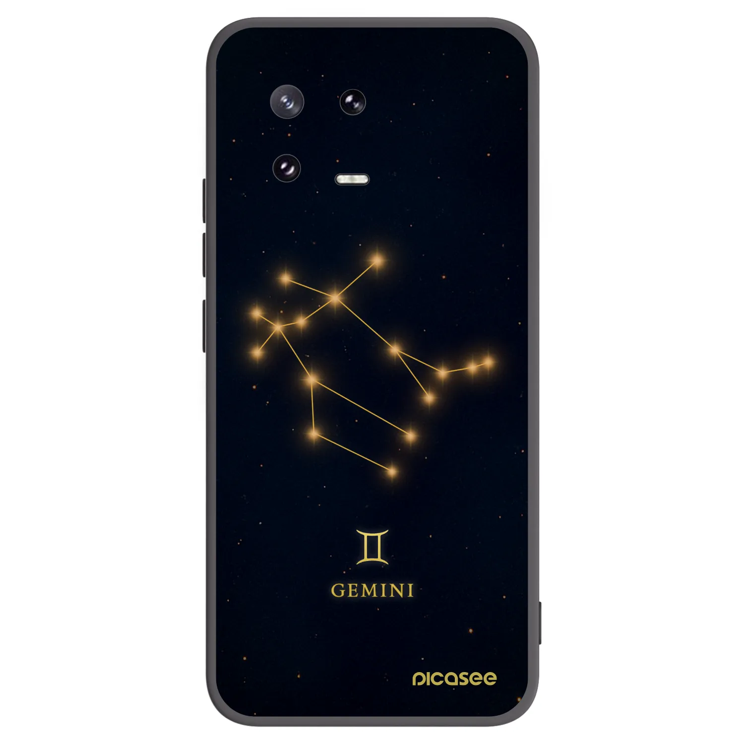 Picasee Xiaomi 13 Pro Hülle - Schwarzes Silikon - GEMINI