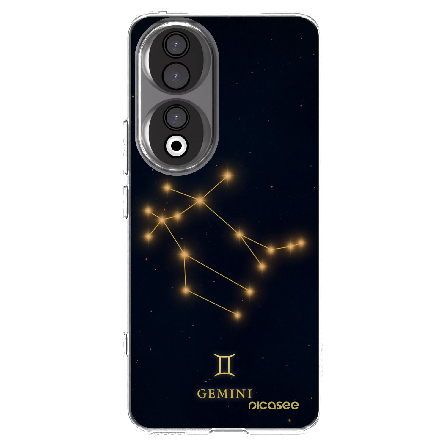 Picasee Honor 90 5G Hülle - Transparentes Silikon - GEMINI