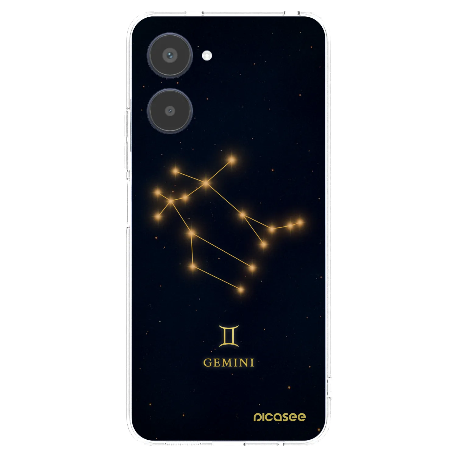 Picasee Realme 10 4G Hülle - Transparentes Silikon - GEMINI