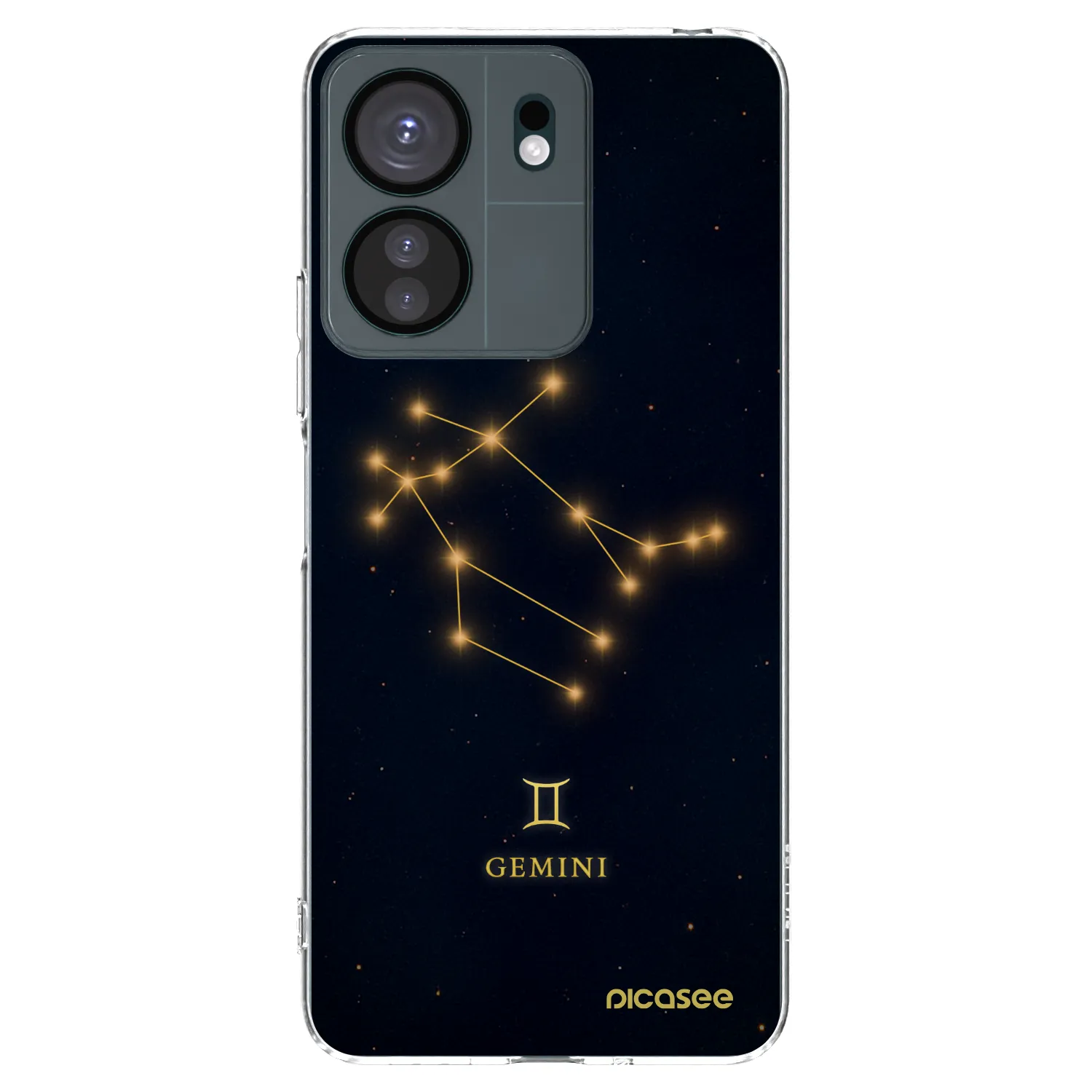 Picasee Xiaomi Redmi 13C 4G Hülle - Transparentes Silikon - GEMINI