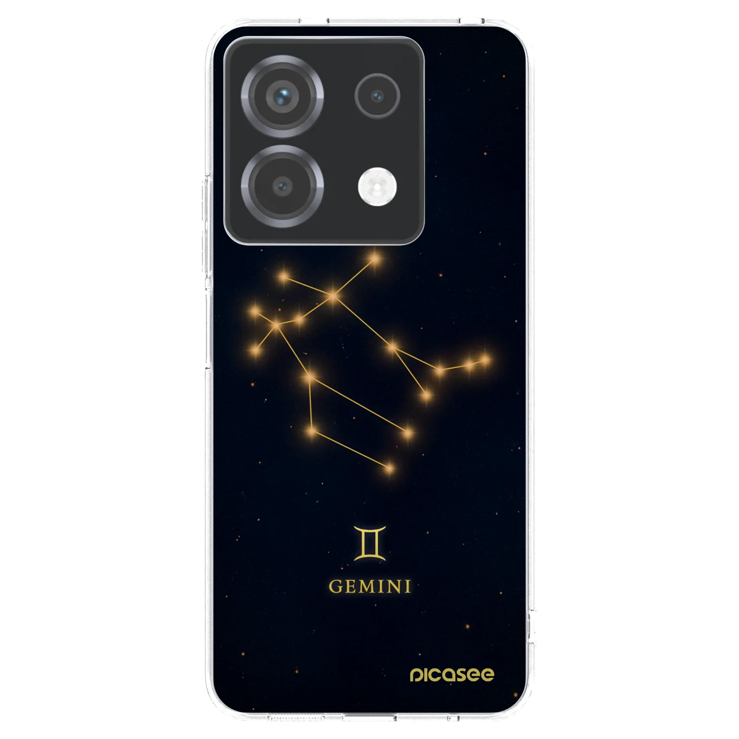 Picasee Xiaomi Poco X6 Hülle - Transparentes Silikon - GEMINI