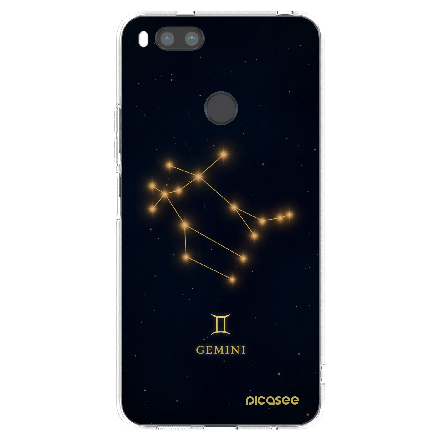 Picasee Xiaomi Redmi Note 11S 5G Hülle - Transparentes Silikon - GEMINI