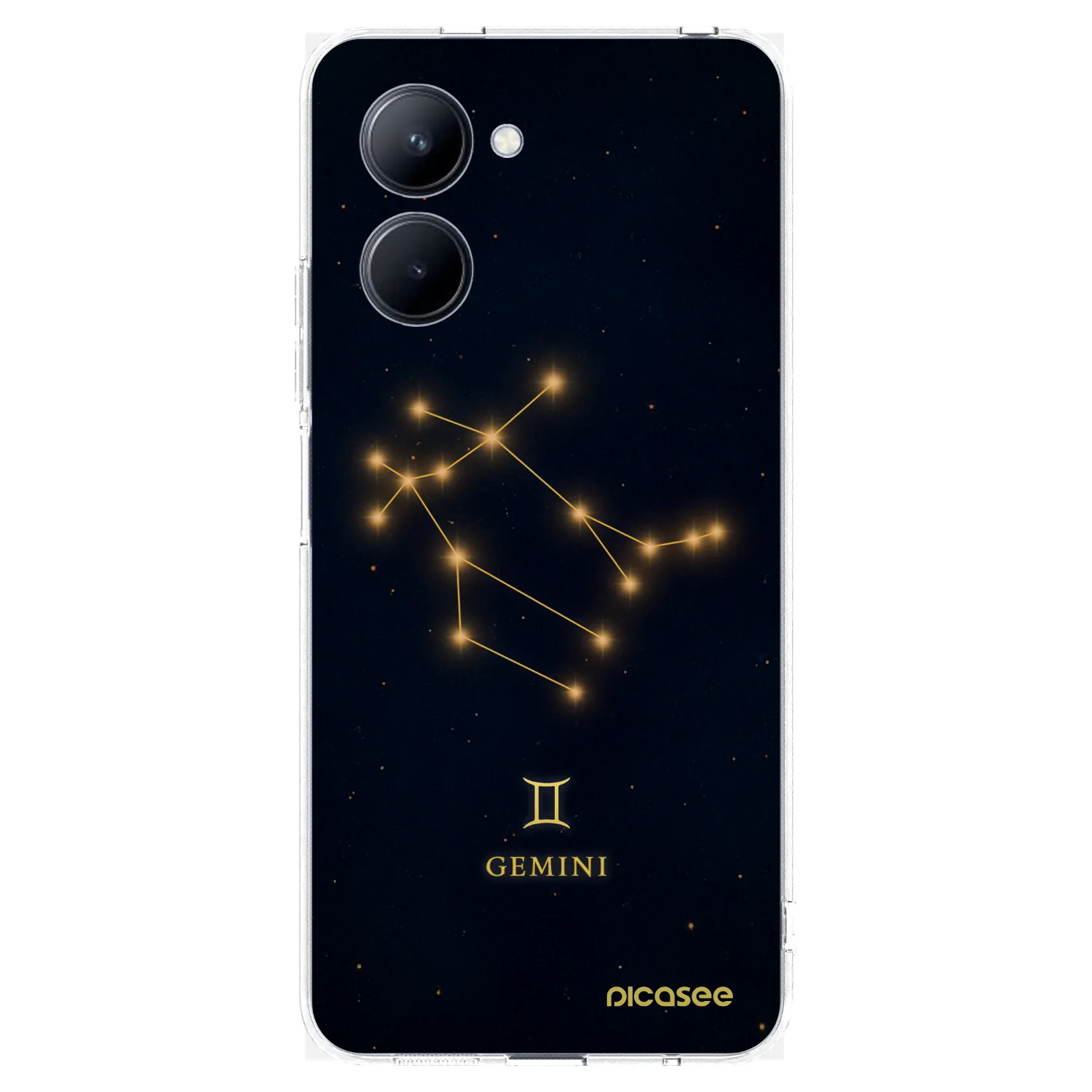 Picasee Realme C33 (2023) Hülle - Transparentes Silikon - GEMINI