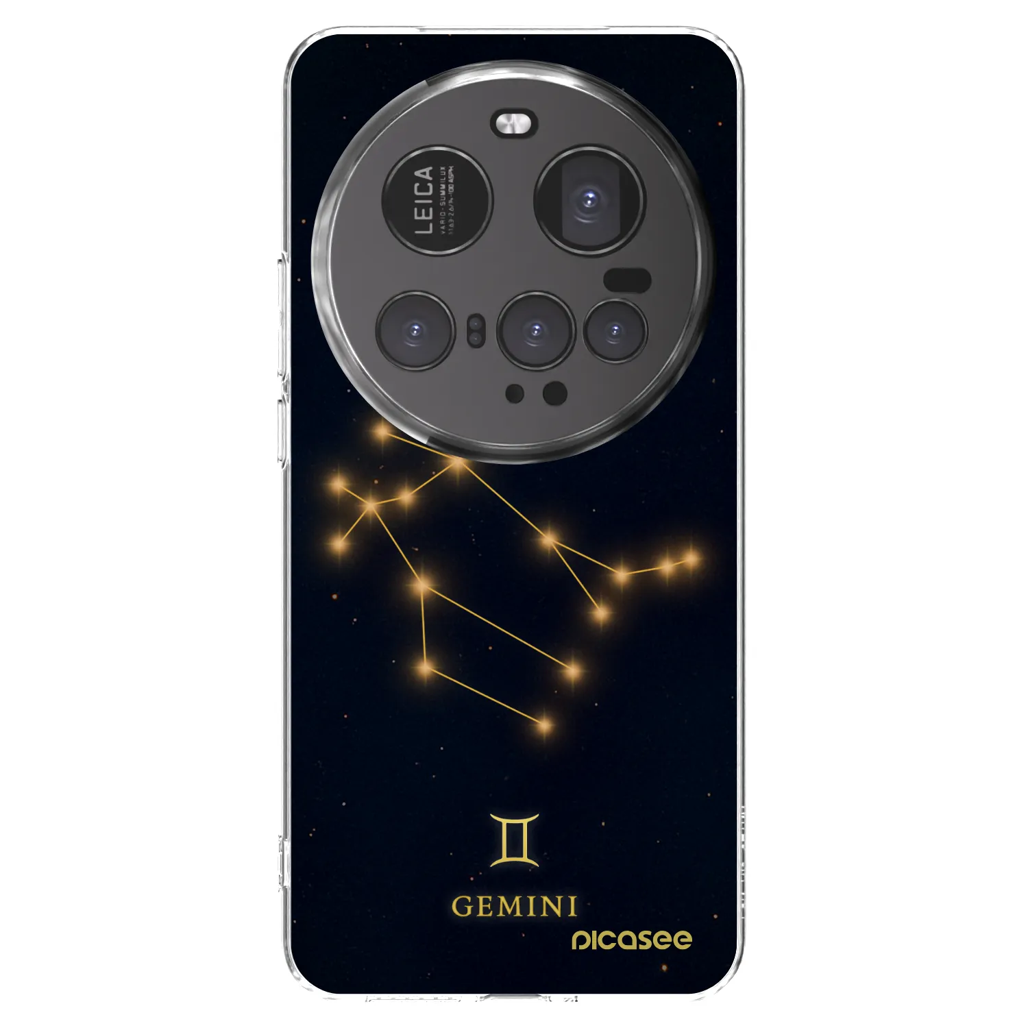 Picasee Xiaomi 15 Ultra Hülle - Transparentes Silikon - GEMINI