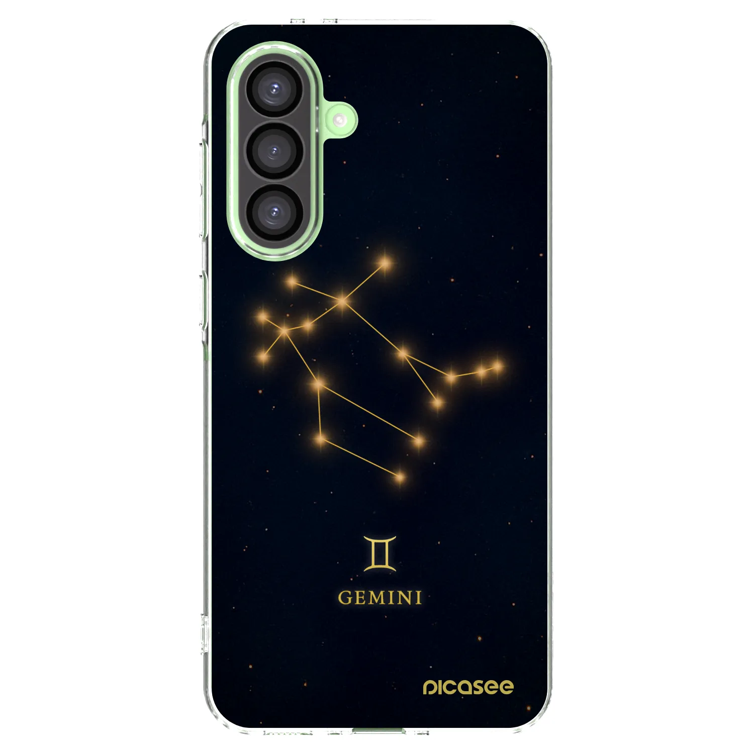 Picasee Samsung Galaxy A26 5G A266B Hülle - Transparentes Silikon - GEMINI