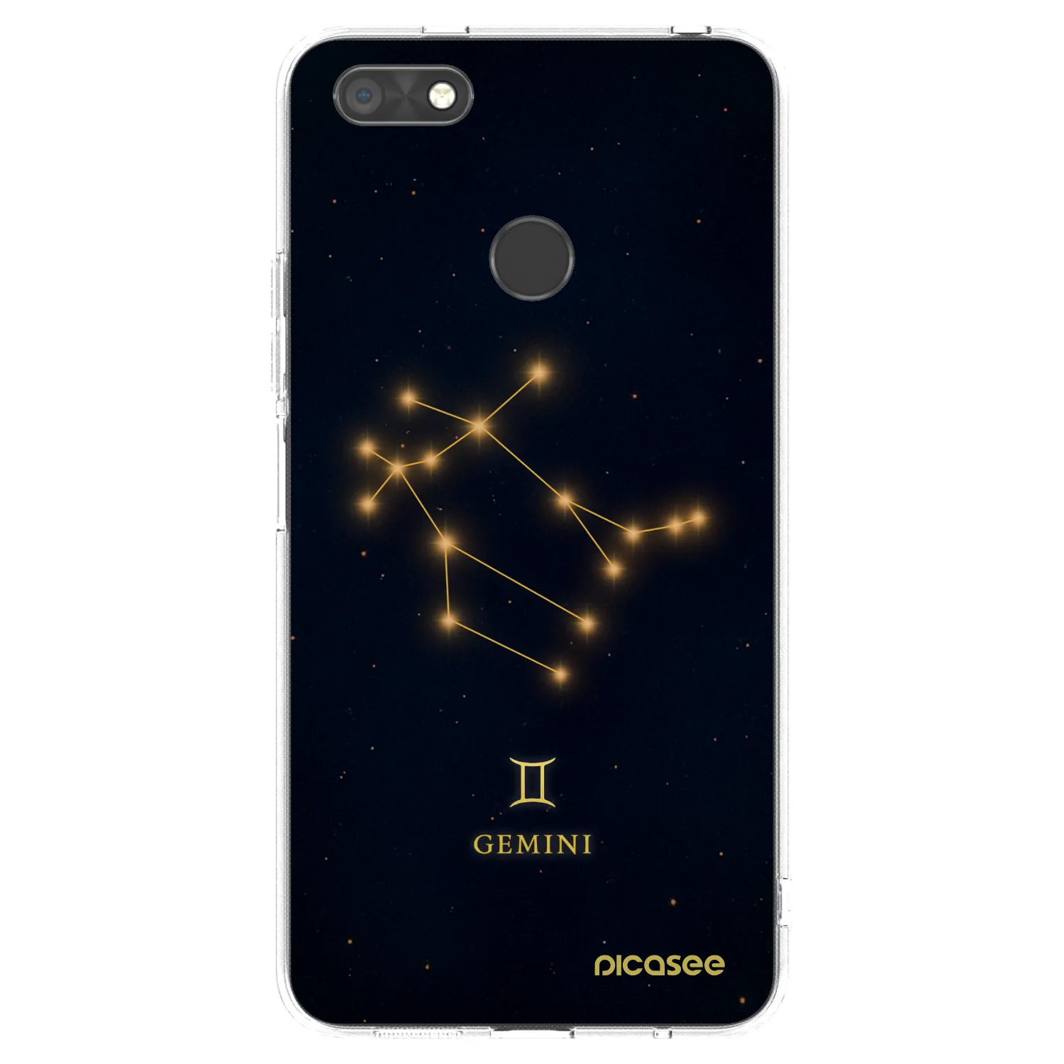 Picasee Huawei P9 Lite Mini Hülle - Transparentes Silikon - GEMINI