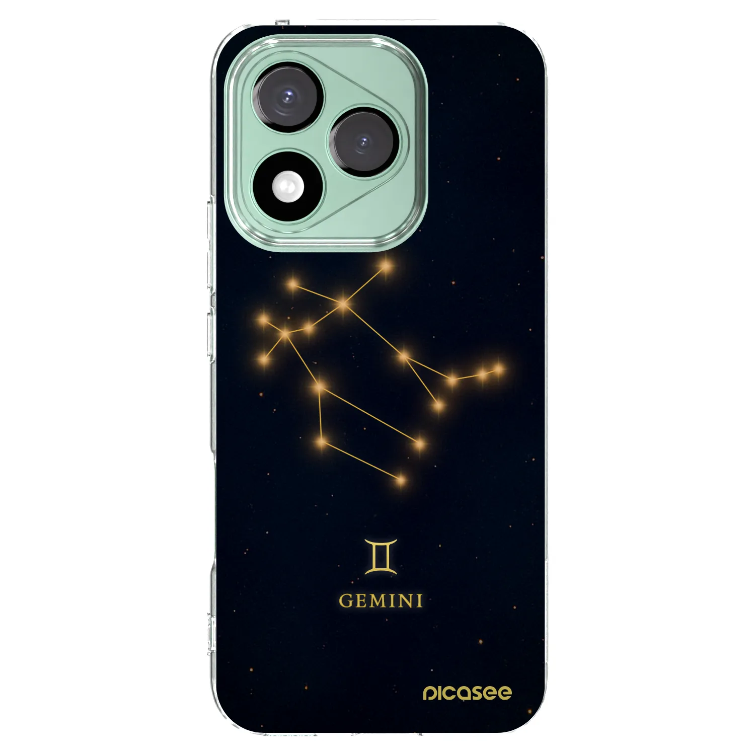 Picasee Honor 400 Lite 5G Hülle - Transparentes Silikon - GEMINI