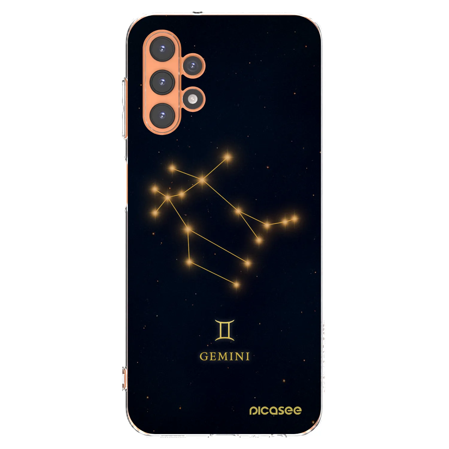 Picasee Samsung Galaxy A13 5G Hülle - Transparentes Silikon - GEMINI