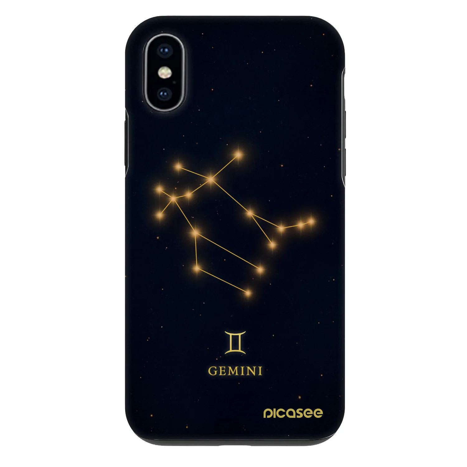 Picasee Fashion Case für Apple iPhone X/XS - GEMINI