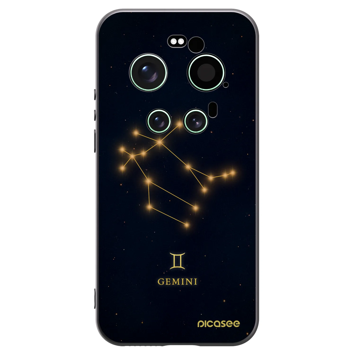 Picasee Xiaomi 17 Ultra Hülle - Schwarzes Silikon - GEMINI