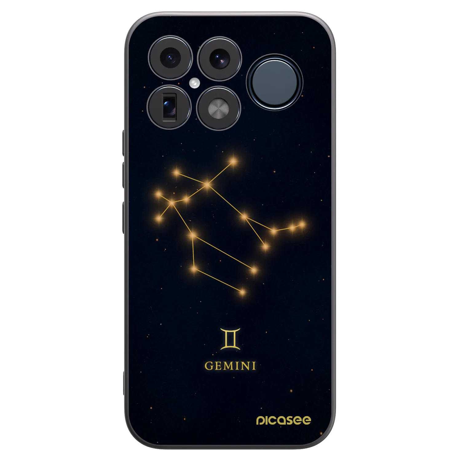 Picasee Xiaomi Poco F8 Ultra Hülle - Schwarzes Silikon - GEMINI