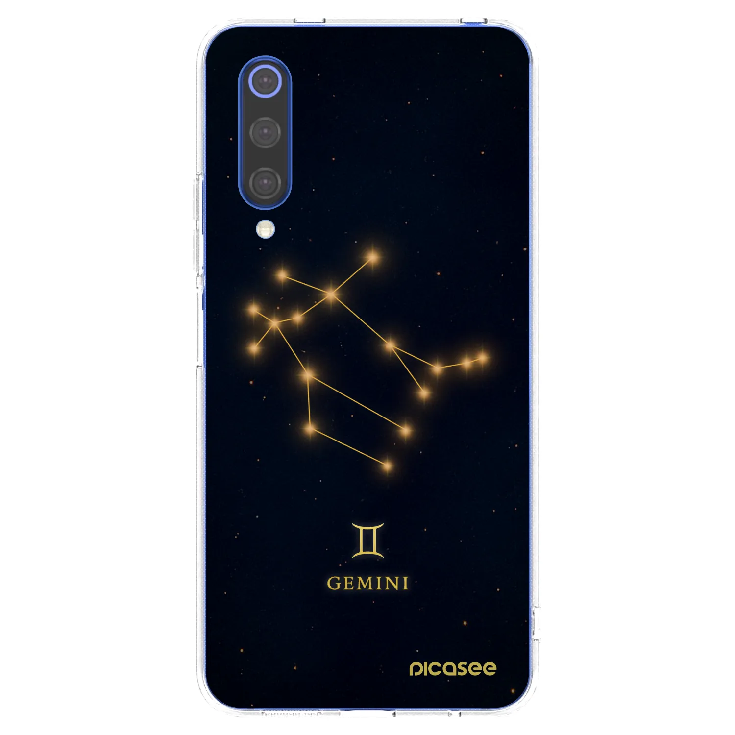 Picasee Xiaomi Mi 9 SE Hülle - Transparentes Silikon - GEMINI