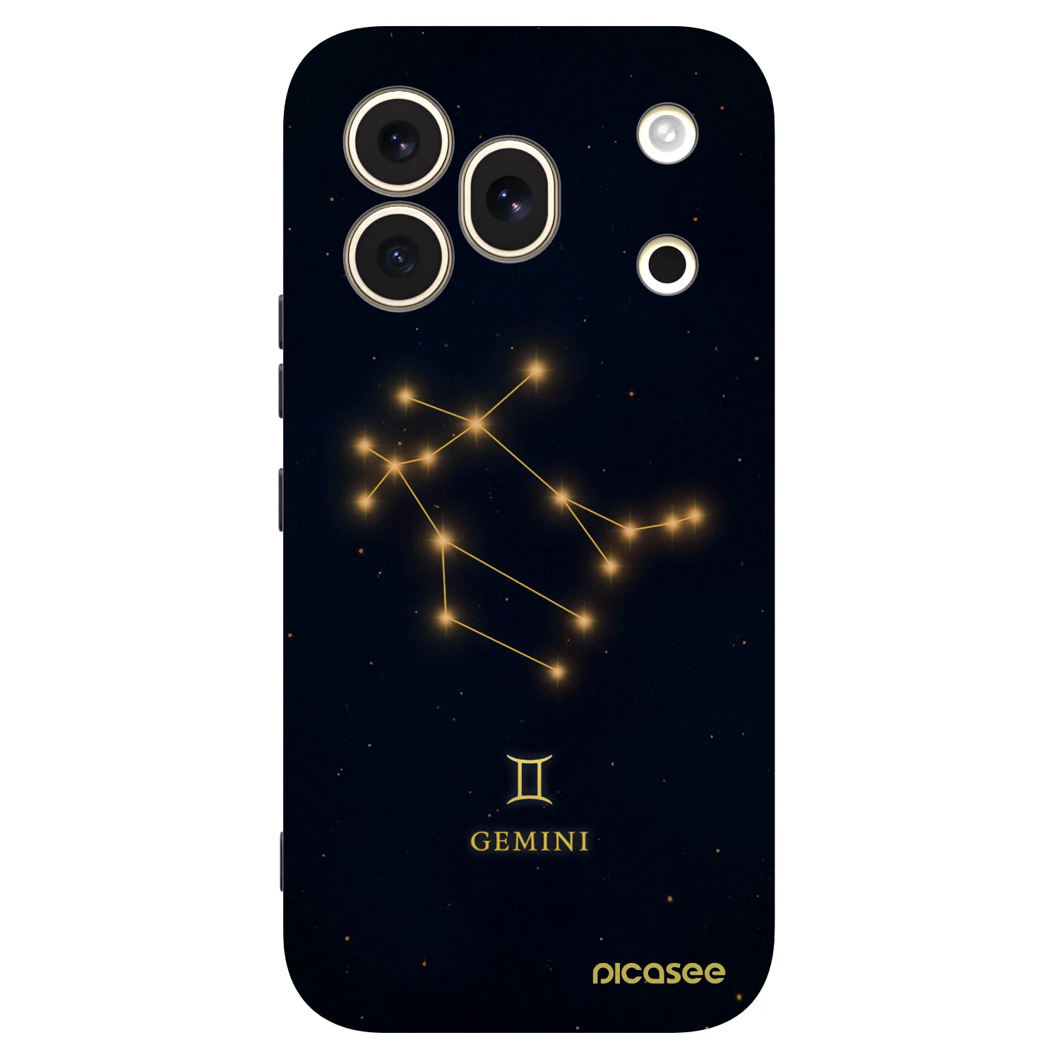 Picasee Honor 600 Pro Hülle - Schwarzes Silikon - GEMINI